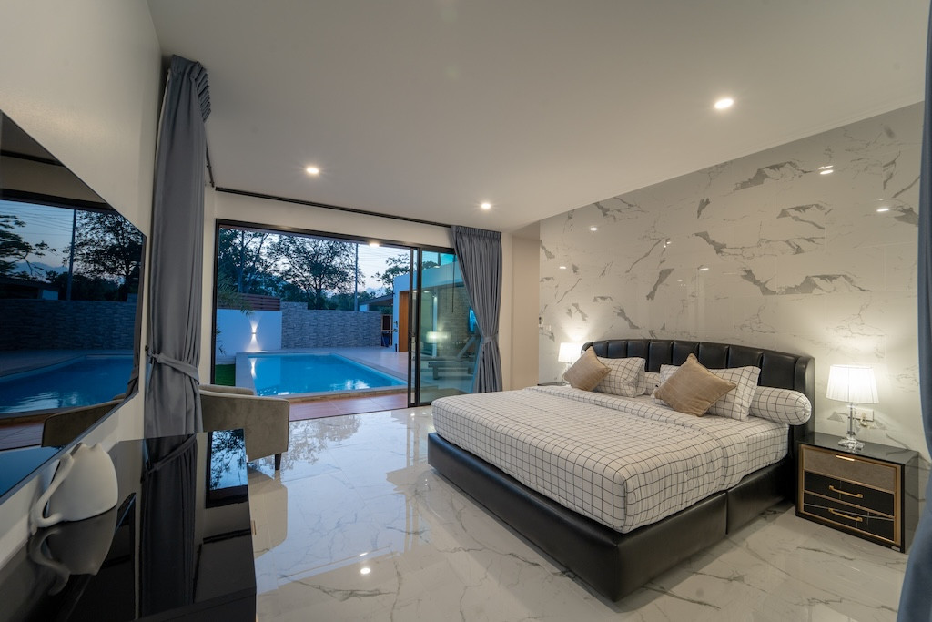 Newly Completed Koh Samui Villa bedroom