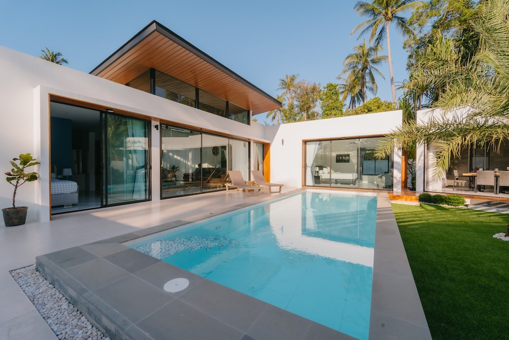 Newly Completed Koh Samui Villa Pool