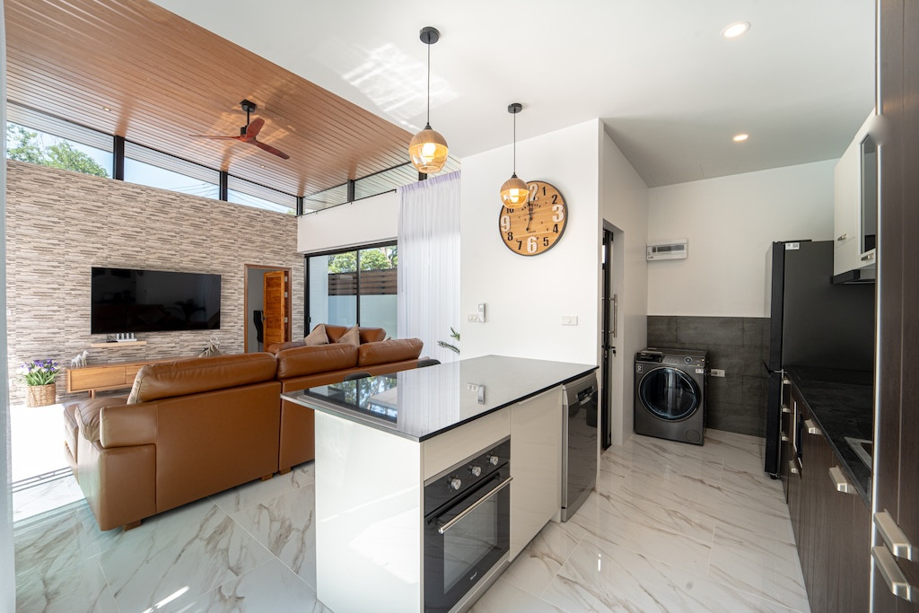 Newly Completed Koh Samui Villa Western Kitchen