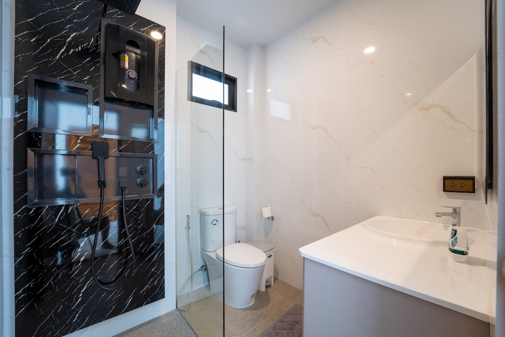 Newly Completed Koh Samui Villa Bathroom