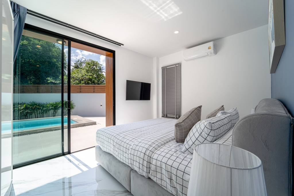 Newly Completed Koh Samui Villa bedroom