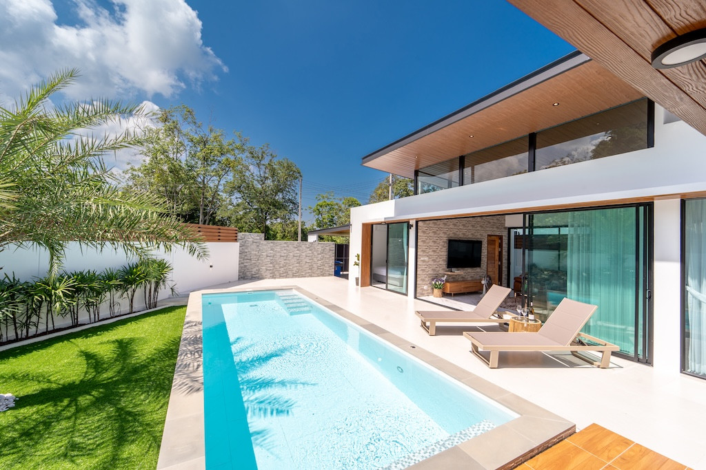 Newly Completed Koh Samui Villa Pool