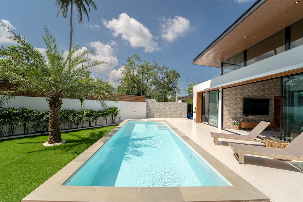 Newly Completed Koh Samui Villa Pool