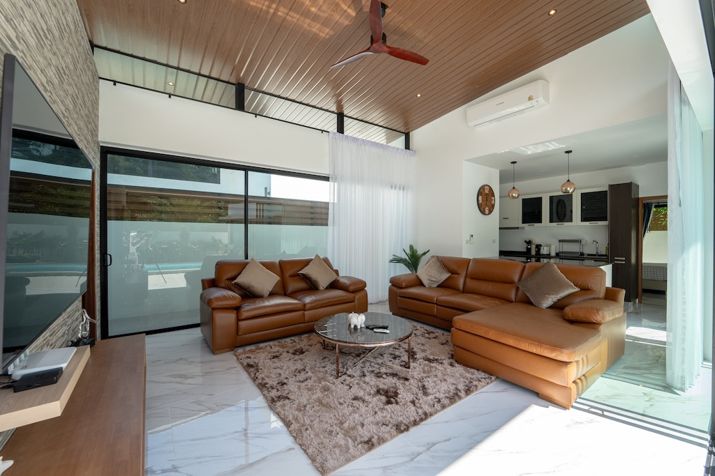 Newly Completed Koh Samui Villa Lounge