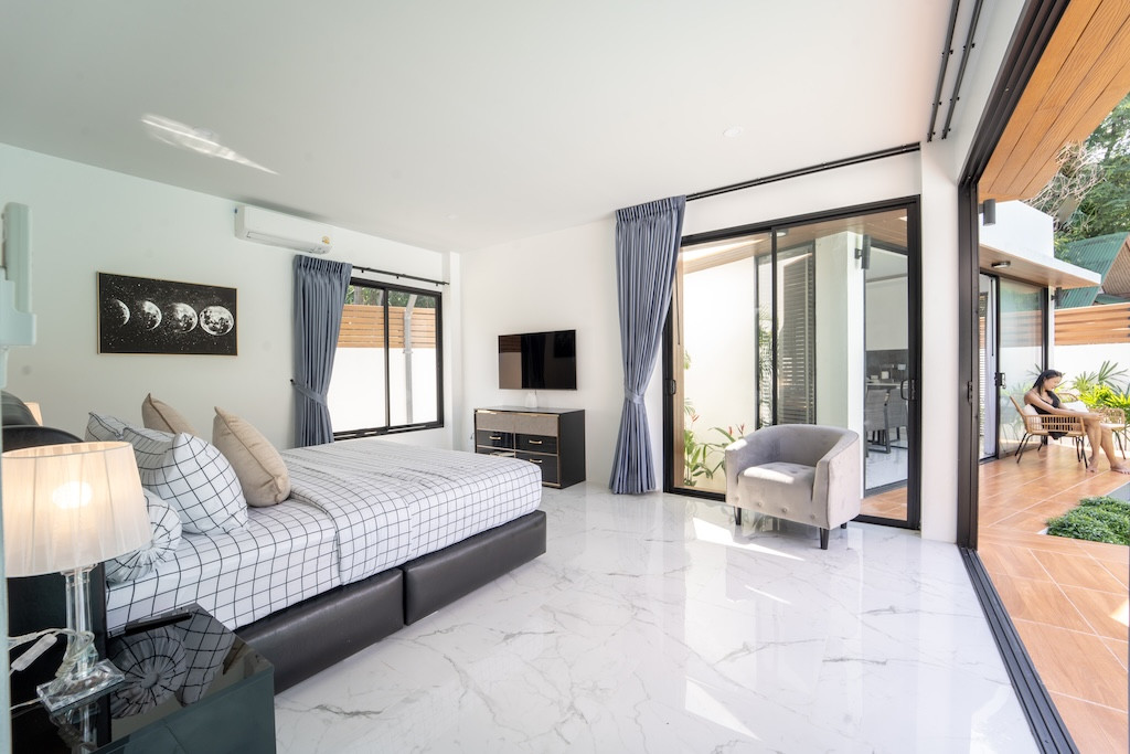 Newly Completed Koh Samui Villa Bedroom