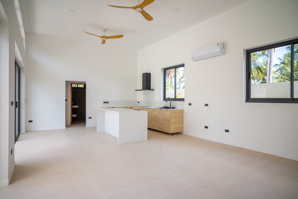 Newly Completed Maenam Villa Interior