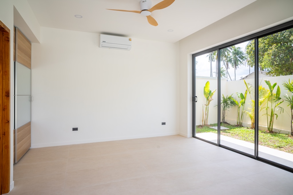 Newly Completed Maenam Villa Bedroom