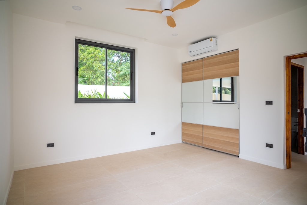 Newly Completed Maenam Villa Bedroom