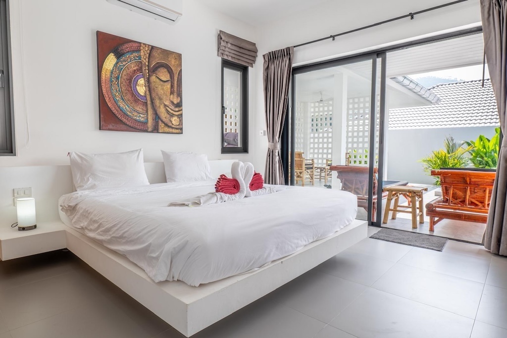 Newly Completed Villa In Lamai Bedroom