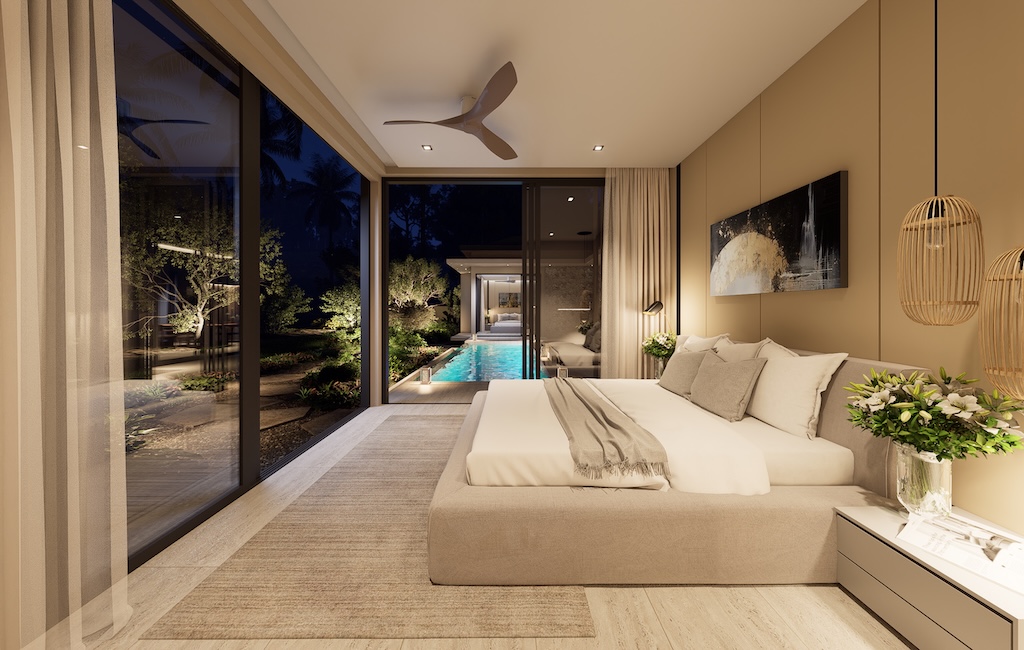 Oasis Paradise Villas Chaweng Bedroom