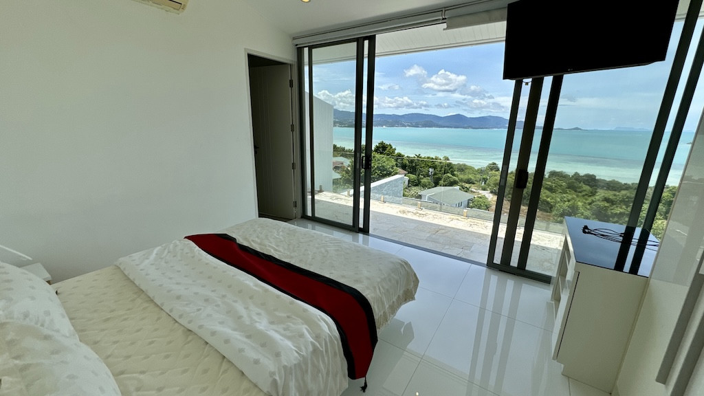 Ocean View Koh Samui Villa Bedroom