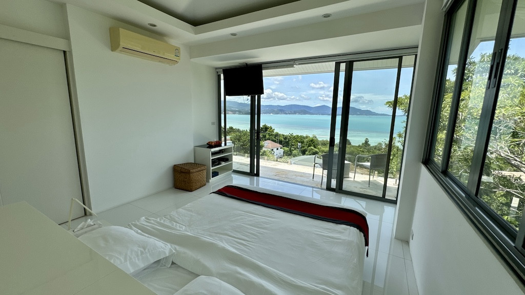Ocean View Koh Samui Villa Bedroom