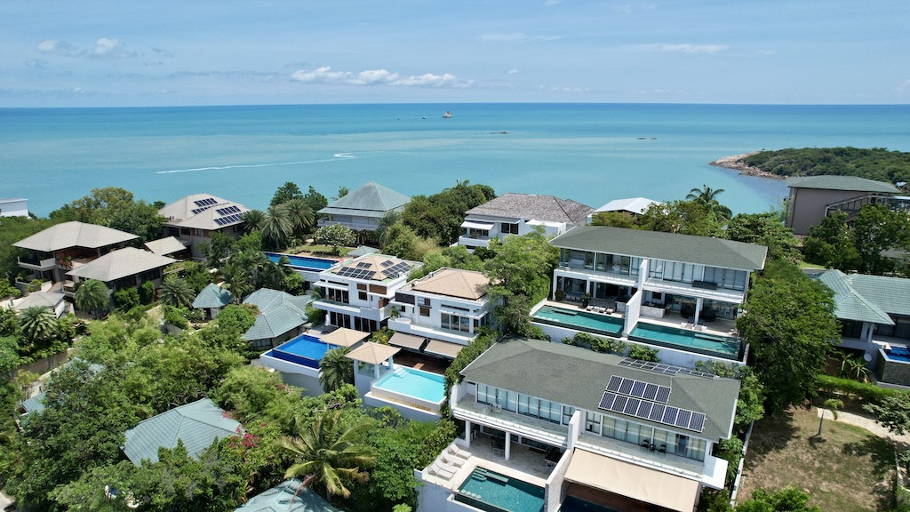 Ocean View Koh Samui Villa Location