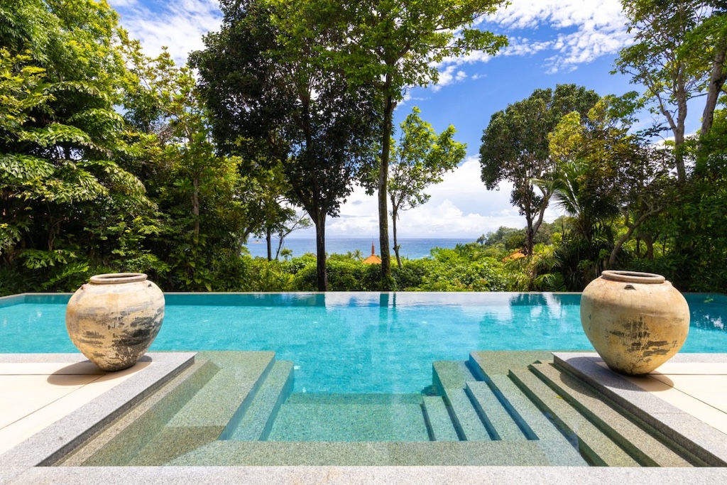 Ocean View Phuket Property Pool Steps