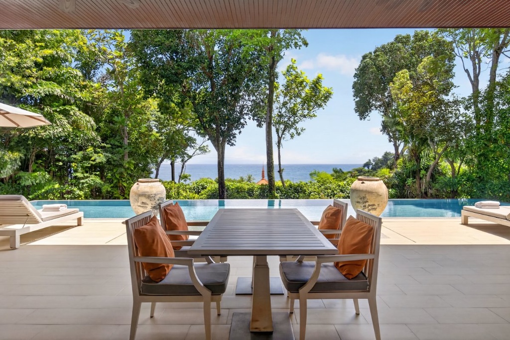 Ocean View Phuket Property Outdoor Dining
