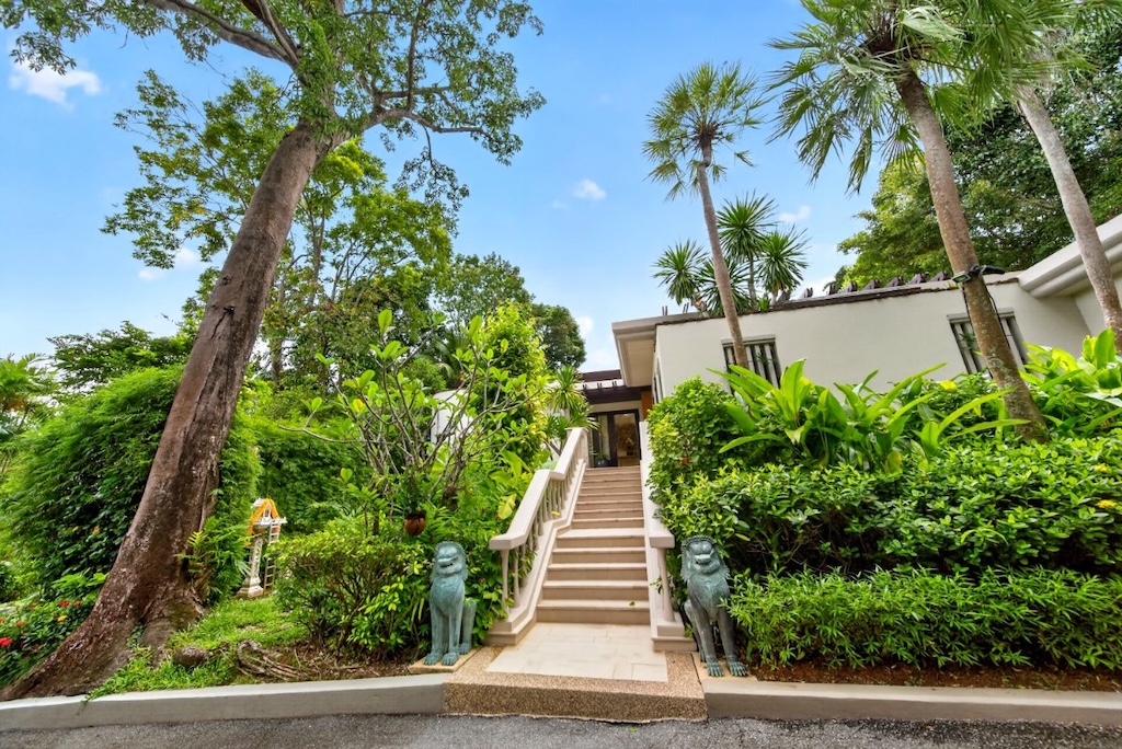 Ocean View Phuket Property Entrance