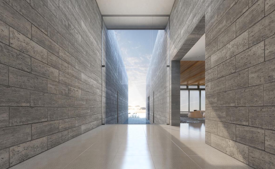 Oceanbreeze Residence Walkway
