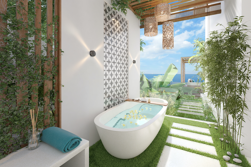 Pacific Palisade Samui Bathtub
