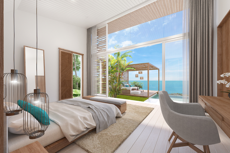 Pacific Palisade Samui Bedroom View