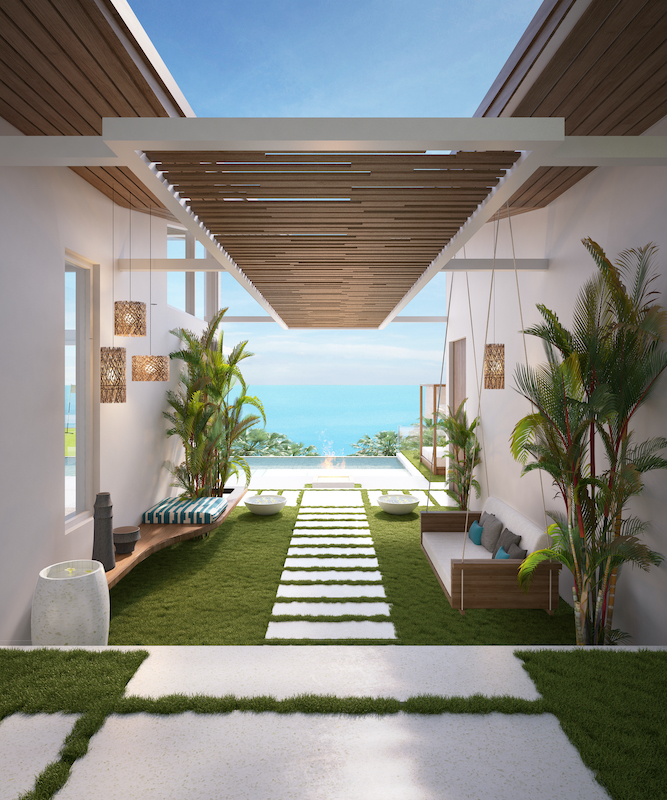 Villa Walkway