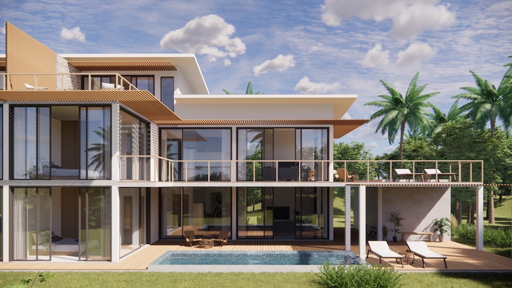Pahili Loft Koh Phangan Duplex Villas Exterior