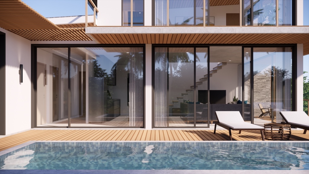 Pahili Loft Koh Phangan Three Bed Pool