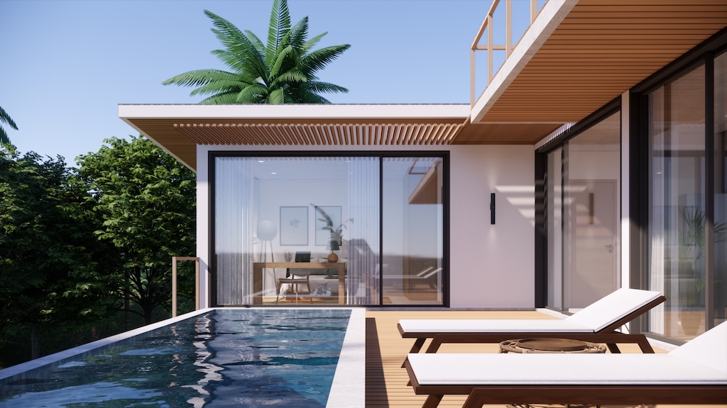 Pahili Loft Koh phangan Three bed Pool