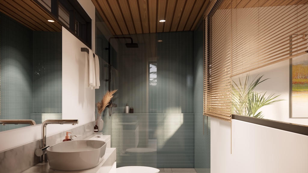 Pahili Loft Koh Phangan Three Bed Shower