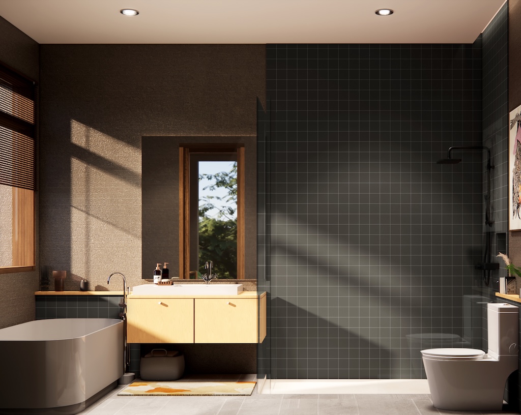 Pahili Loft Lamai Penthouses Bathroom