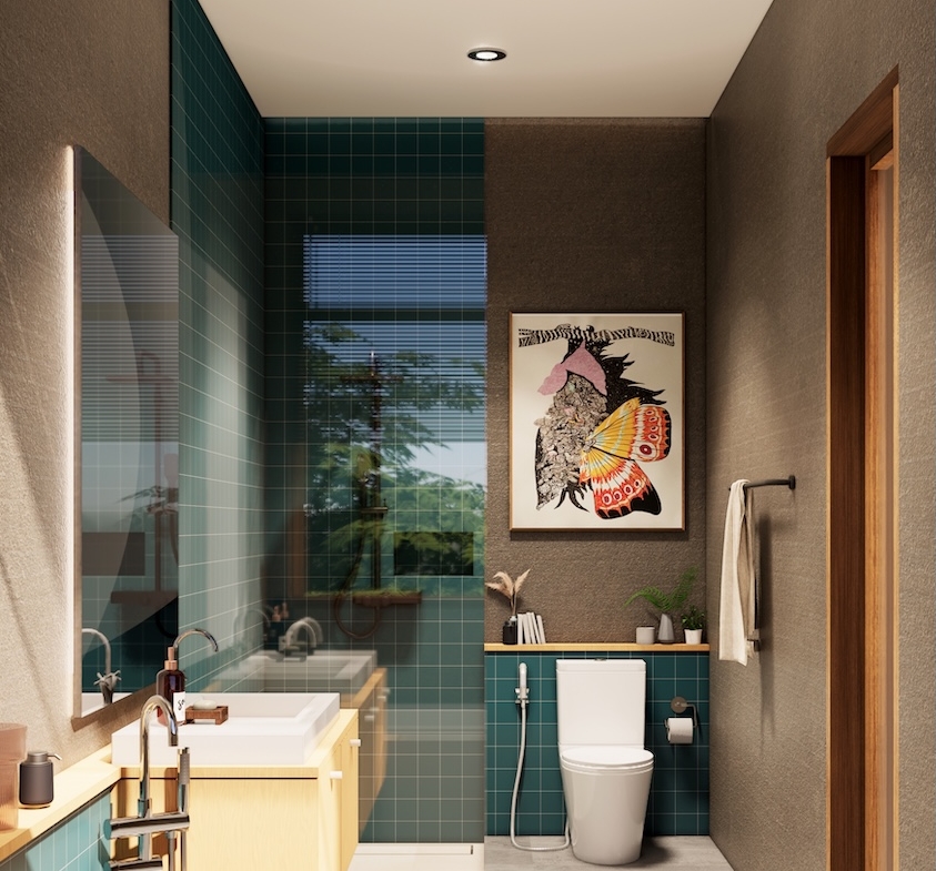 Pahili Loft Lamai Penthouses Bathroom