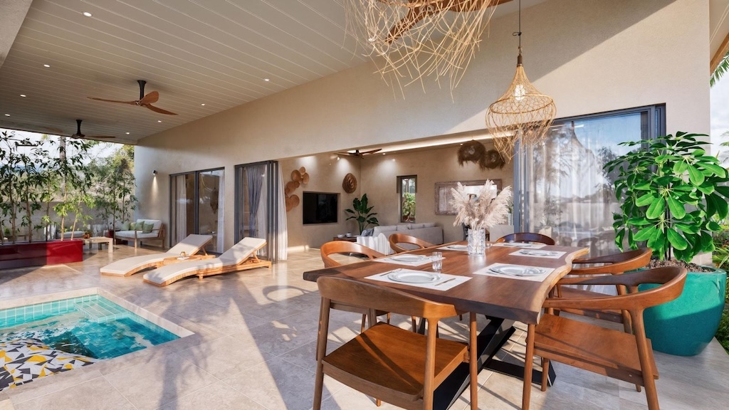 Palm Trees Residence Lamai Outdoor Area