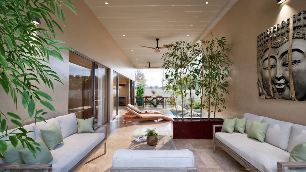 Palm Trees Residence Lamai Outdoor Covered Seating