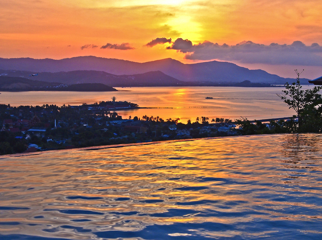 Panorama Summit Sunset View