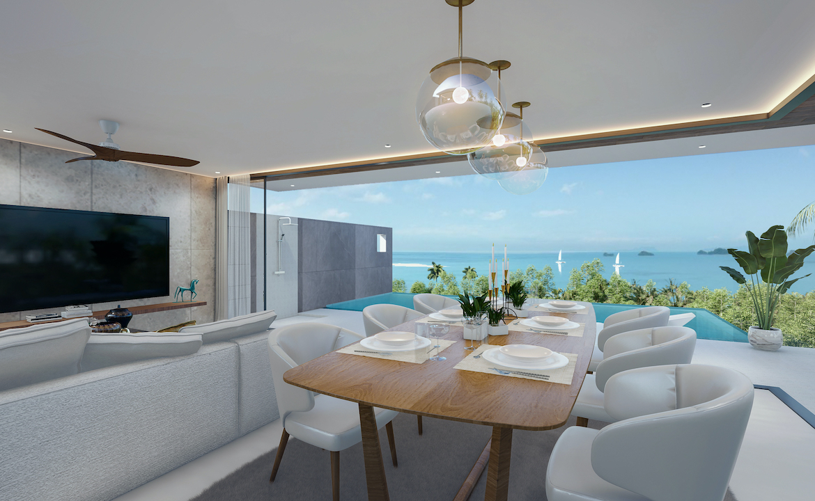 Paragon Villas Living Area