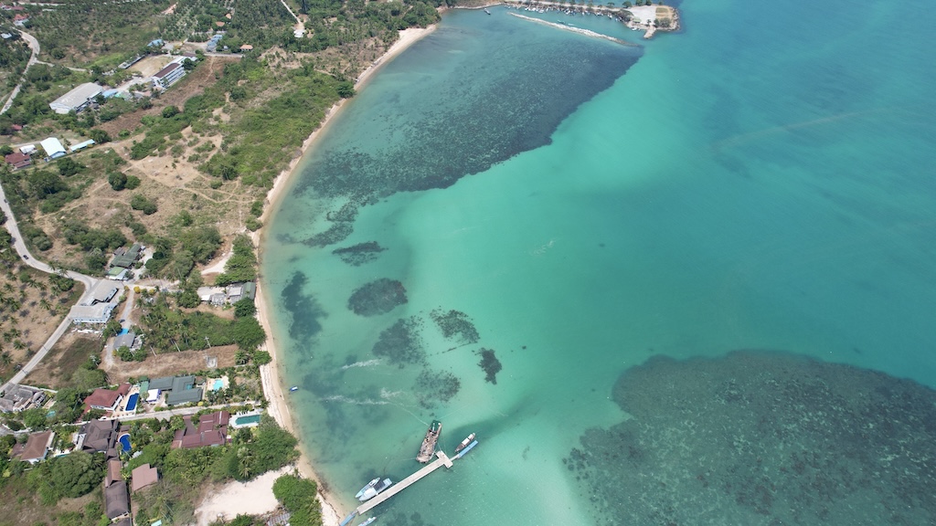 Phang Ka Beachfront Land For Sale Aerial