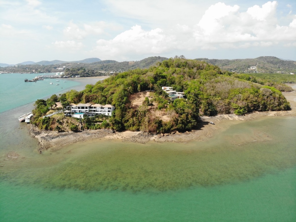 Phuket Oceanfront Land For Sale Aerial