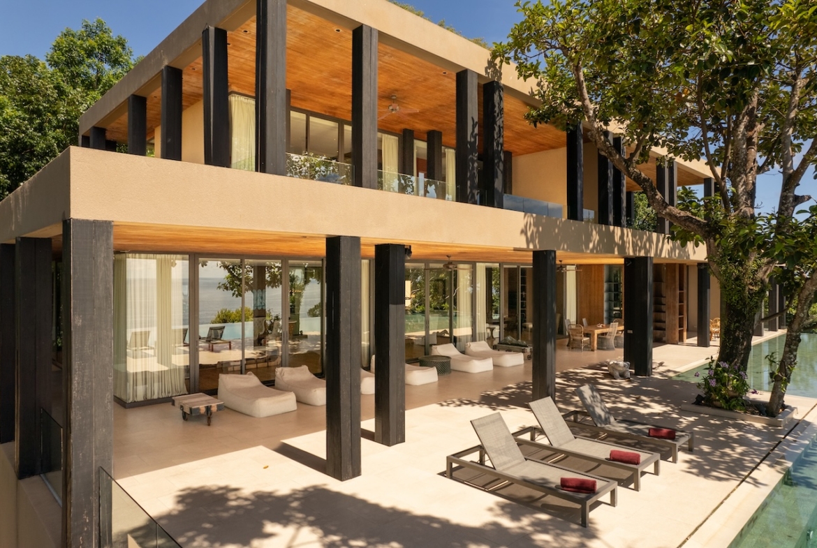 Phuket Oceanfront Property Covered Terrace