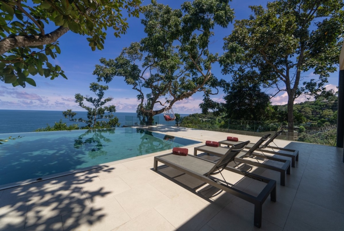 Phuket Oceanfront Property Poolside Terrace