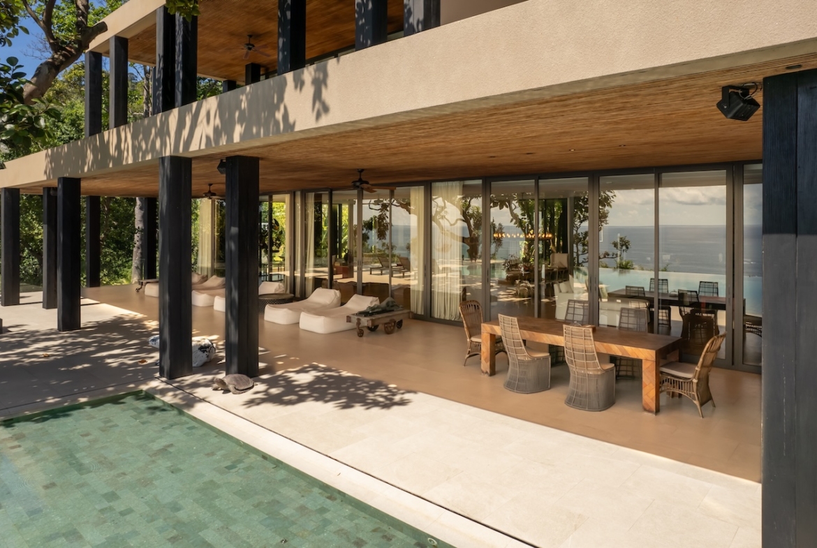 Phuket Oceanfront Property Covered Terrace