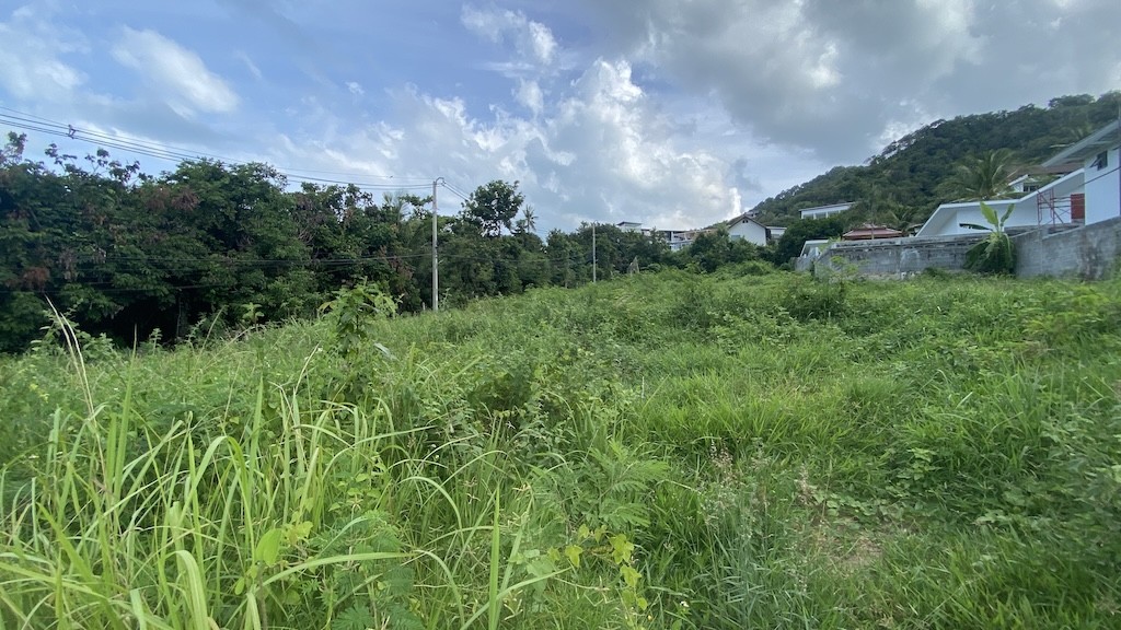 Plai Laem Koh Samui Land contour