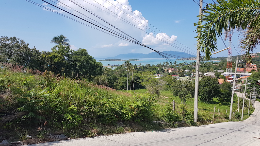 Plai Laem Sea View Development Land Access Road