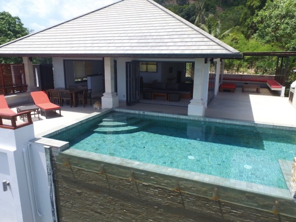 Plai Laem Sea View Pool Villa For Sale – Residential All in Koh Samui, Thailand