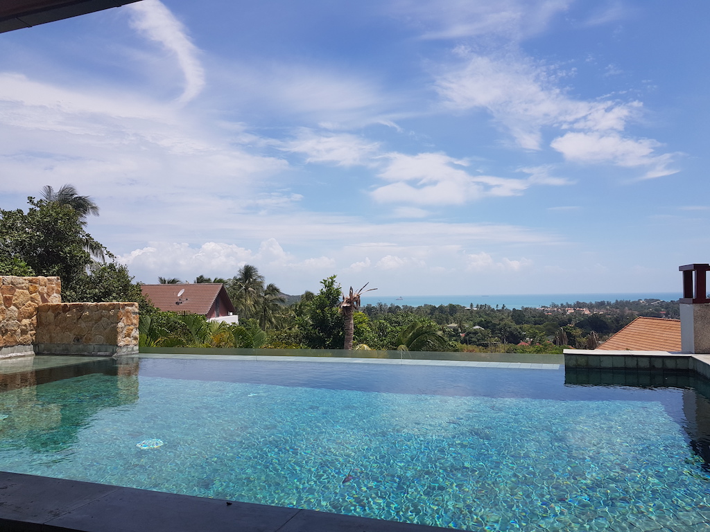 Plai Laem Sea View Pool Villa For Sale – Residential All in Koh Samui (photo 1)