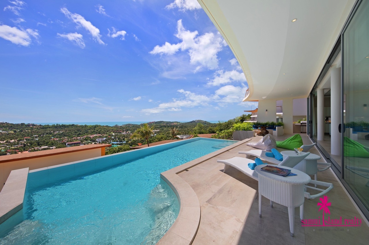 Plai Laem Sea View Villa For Sale Koh Samui – image 2 Plai Laem Sea View Villa For Sale Koh Samui – Residential All in Koh Samui (photo 2)