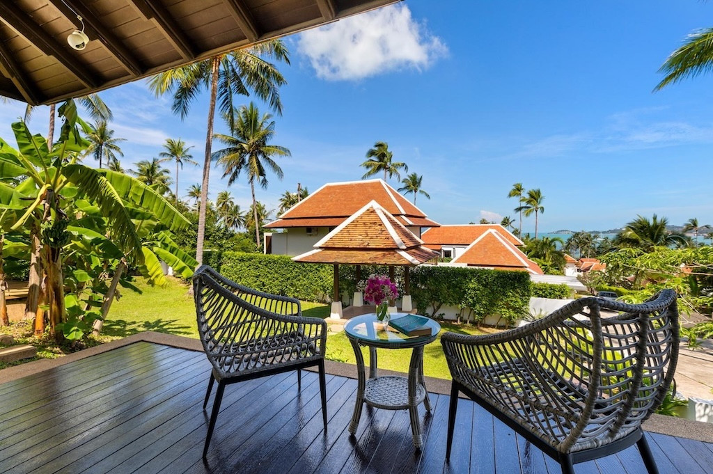 Plumeria Place Villa Koh Samui Terrace