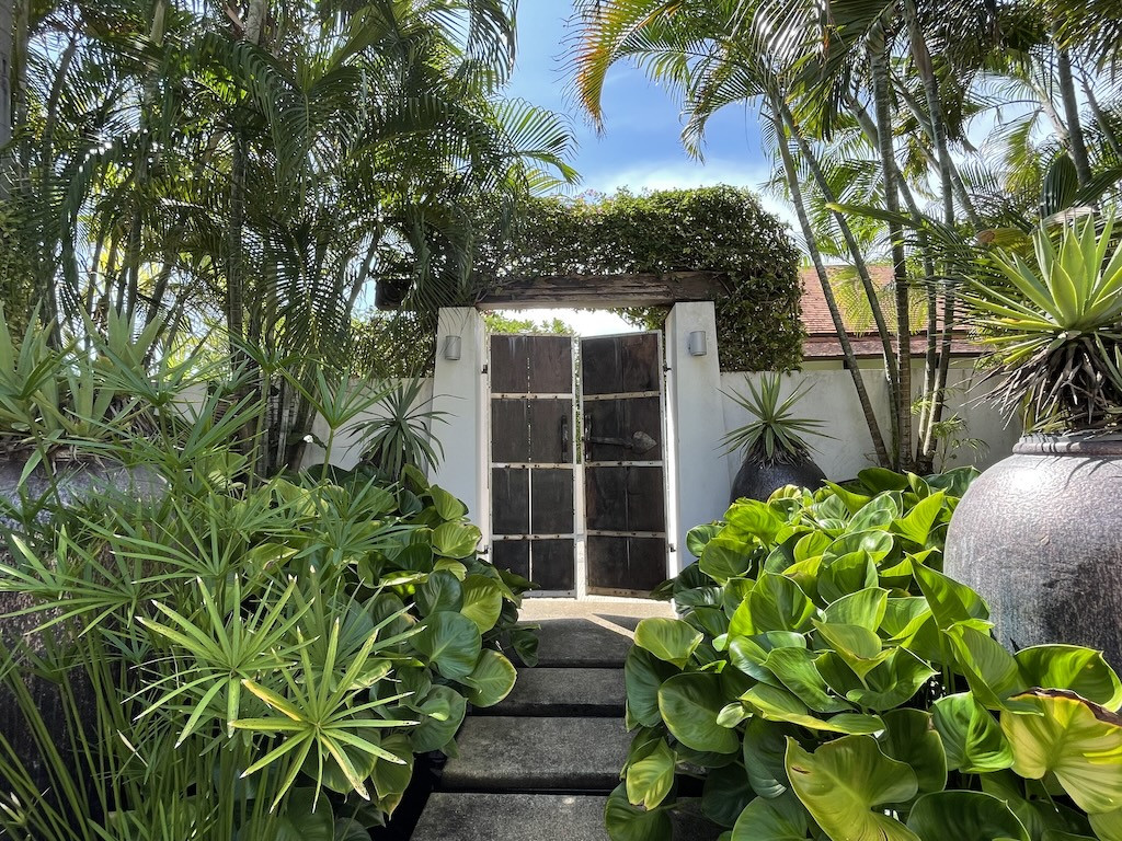 Plumeria Villa Koh Samui Entrance