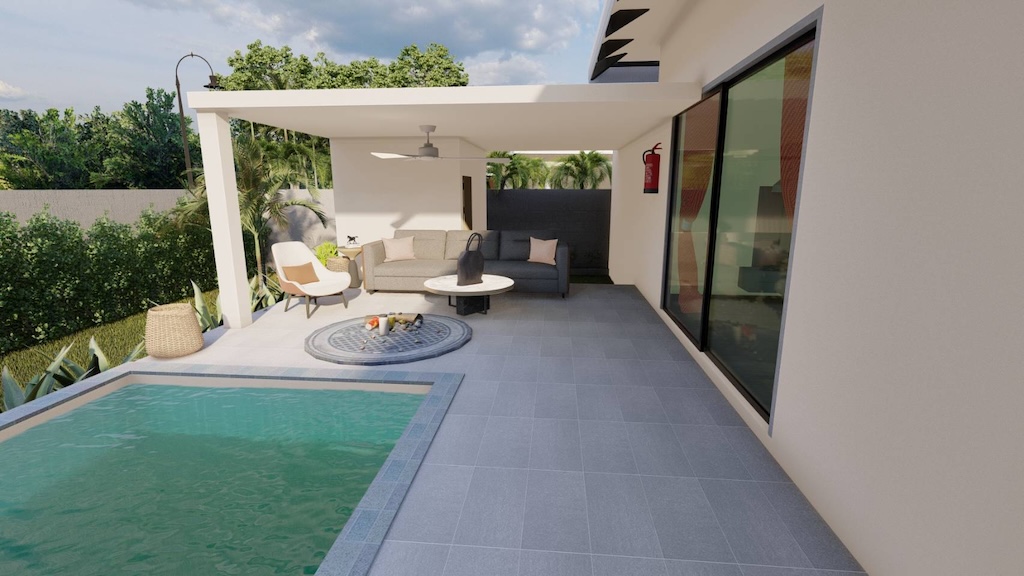 Pool Villas In Lamai Koh Samui Terrace