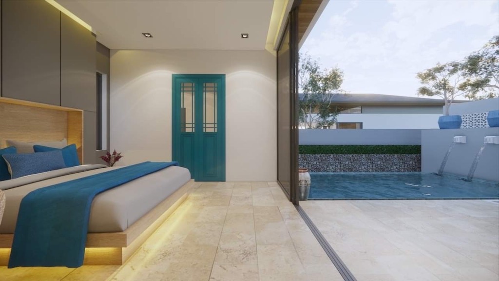 Pool Villas Maenam Bedroom