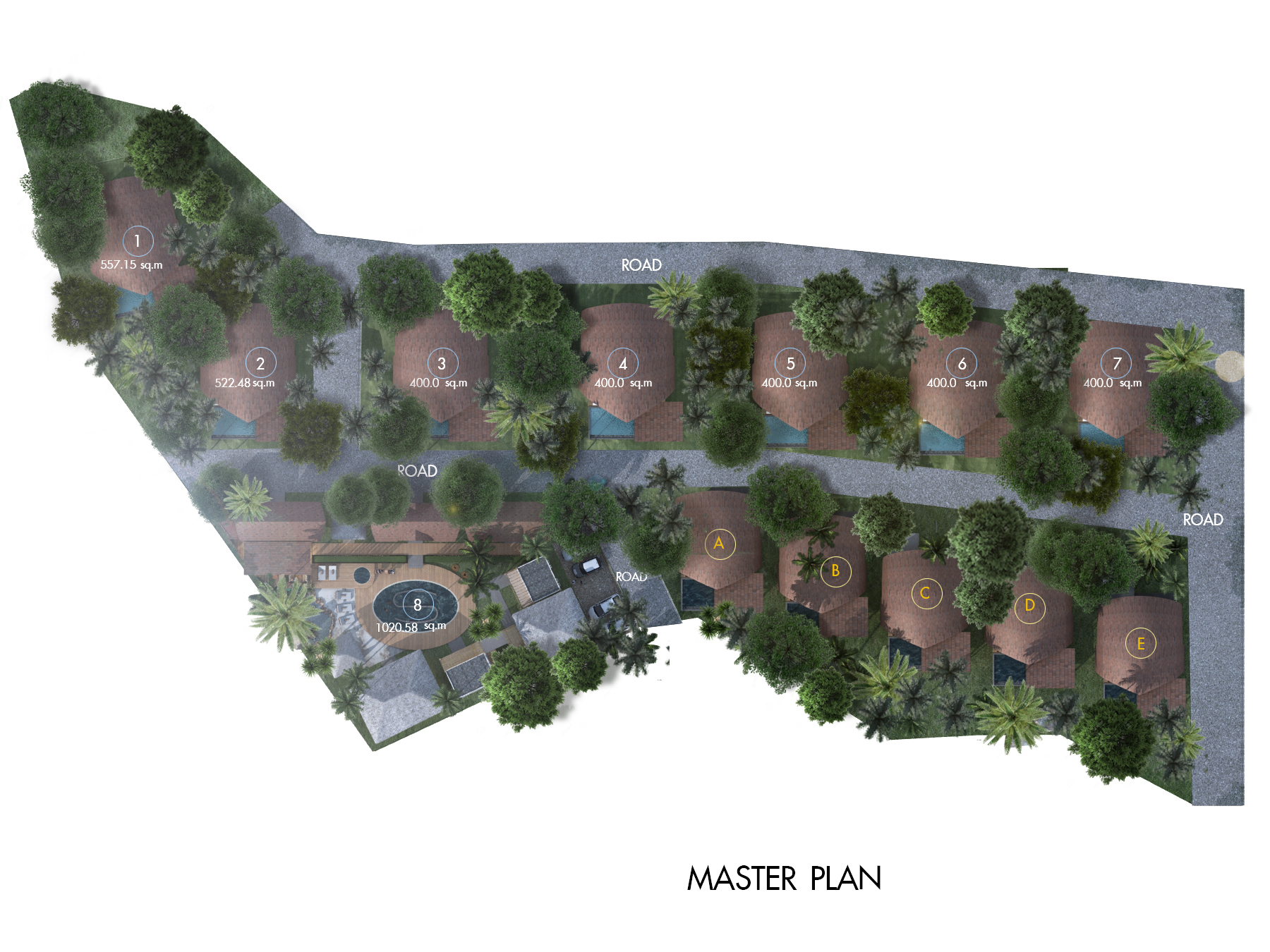 Pure Cottages Ko Samui Master Plan