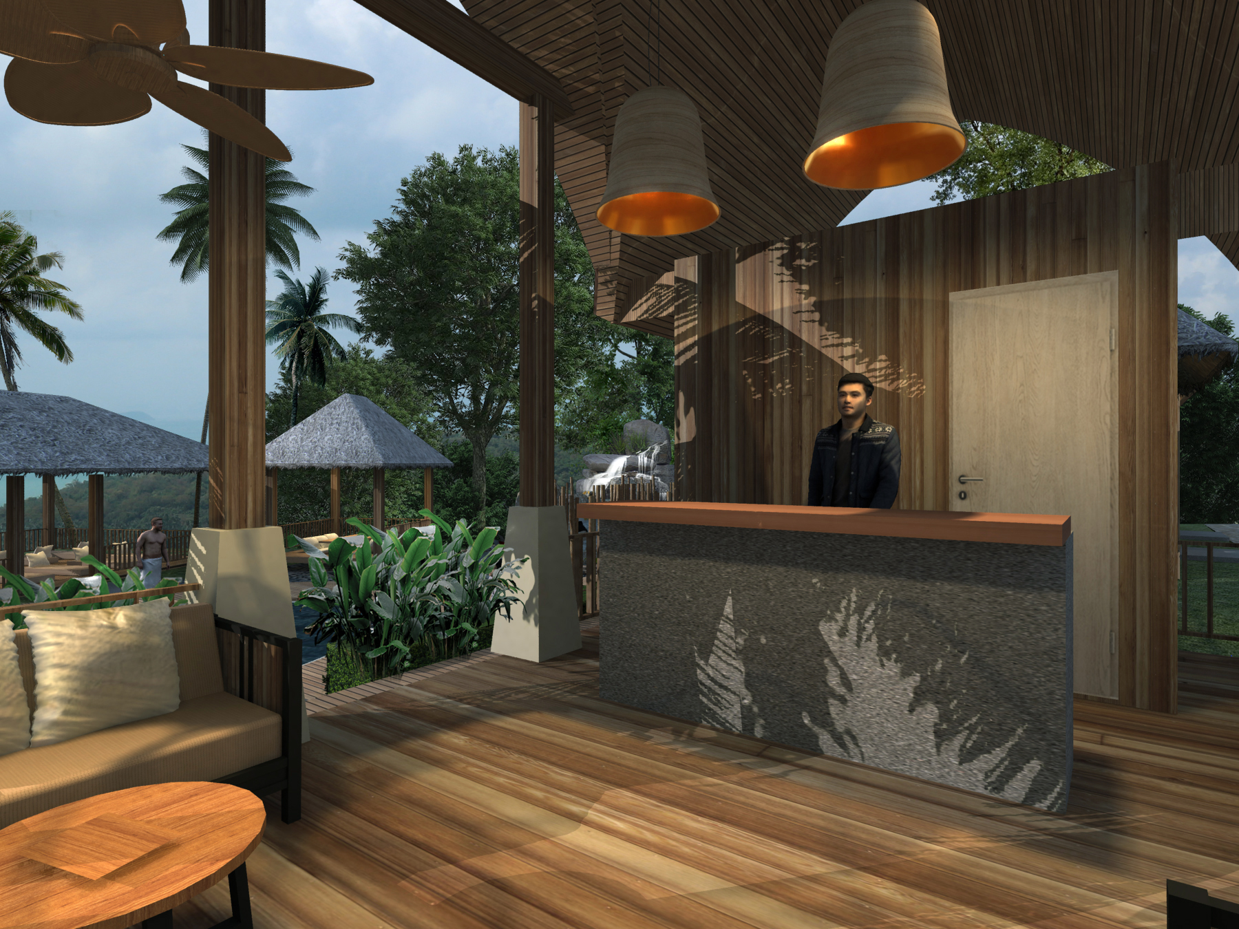 Pure Cottages Ko Samui Reception